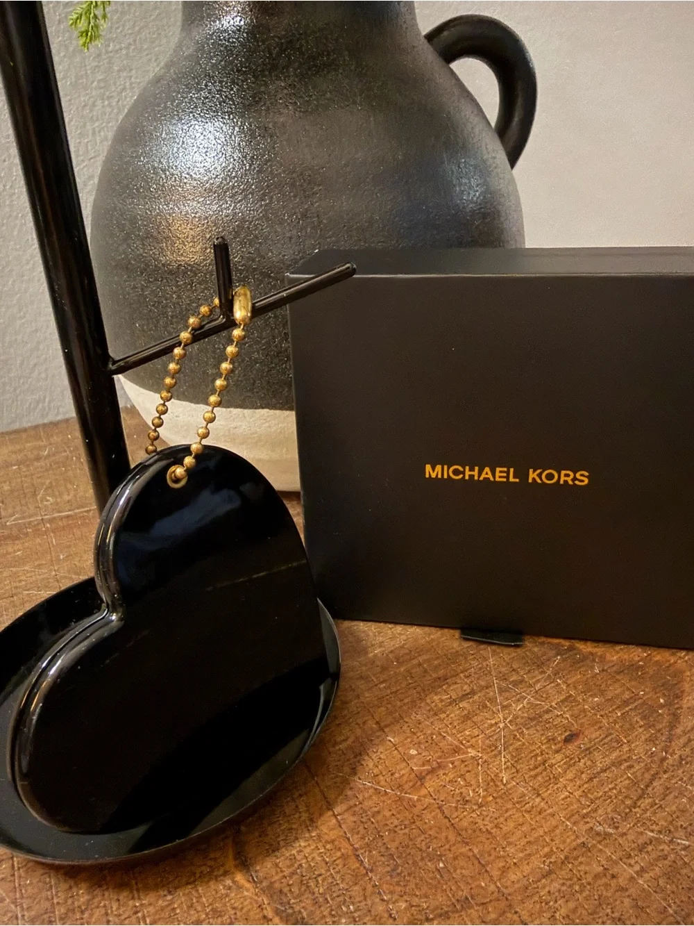 Michael Kors Heart Mirror/Charm